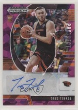2020-21 Panini Prizm Draft Picks Prospect Purple Ice 23/99 Tres Tinkle Auto 05ky