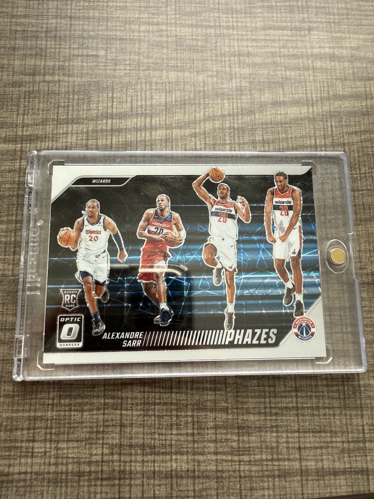2024-25 Donruss Optic Alexandre Sarr PHAZES RC Case Hit SSP