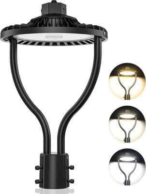 LED Post Top Light 150W 120W 90W Adjustable, ETL Listed 22500LM 3000K 4000K 5000