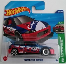 Hot Wheels Honda Civic Custom - 2025 - HW Reverse Rake - JBB22 - NEU OVP Tuning