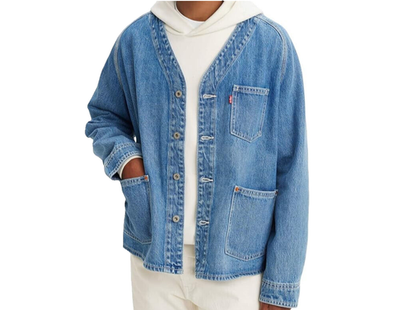 NEW* Size XL - LEVIS - Mens Union Engineer Jacket Denim Cardigan