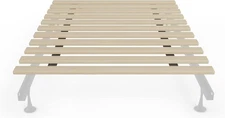 1" Extra Heavy Duty Horizontal Wood Bunkie Board/bed Slats Enhance Mattress Full