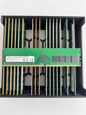 16GB Micron DDR4-3200 UDIMM PC4-3200AA Desktop RAM Arbeitsspeicher MTA8ATF2G64AZ