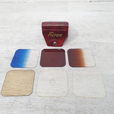 Filtek 6er Set Cokin Style A Serie Objektivfilter gemischte Farbstufen & Spot -O16