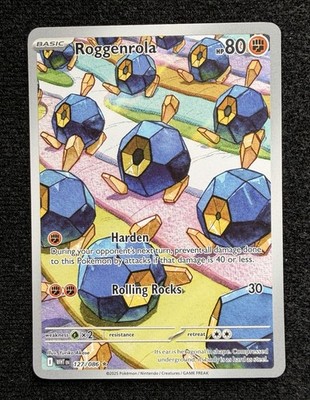 Pokémon - Roggenrola - 172/86 - White Flare - NM - EN
