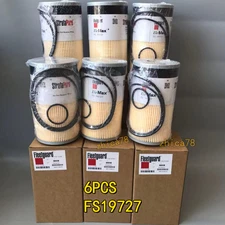 New 6PCS Fleetguard FS19727 Cummins Fuel/Water Separator US Fast Shipping