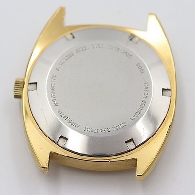 BUCHERER 1806 Chronometer Automatic Date Vintage Round Silver Dial Mens Watch