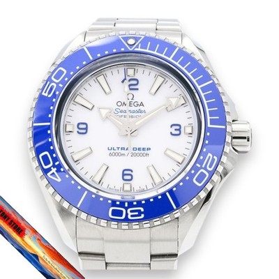 Omega Seamaster Planet Ocean 6000M Ultra Deep Herrenuhr 45,5mm Weiß