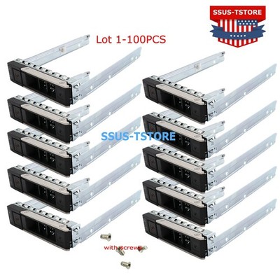 Lot 3.5'' HDD Tray Caddy X7K8W for Dell Gen14 15 16 R440 R640 R740 R940 R750 R760