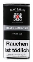 Mac Baren Black Ambrosia Pfeifentabak 5 Pouches á 50 Gr. Zu 12,70/63,50