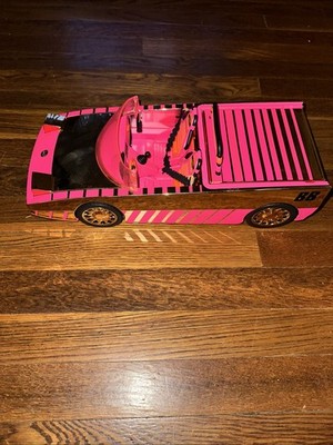 Speedmatic Car Hot Tub Dance Floor Limo Barbie Doll Pink Gold