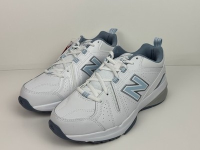 Size 9.5 - New Balance 608v5 White Light Blue W for sale 