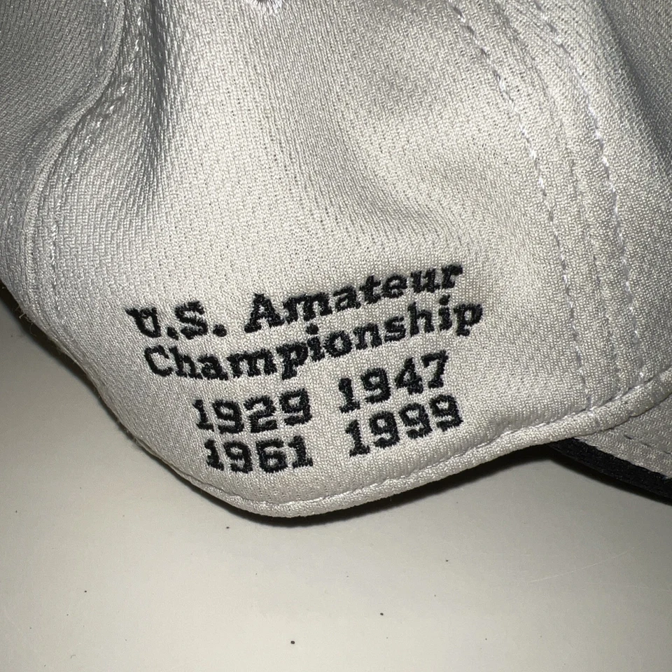 Gorra de eslabones de golf Pebble Beach con logotipo bordado correa ajustable Foto 4 de 4