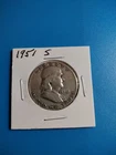 1951 S Franklin 1/2 Dollar
