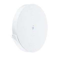 Weather Stripping Door Seal 1" x 1/8" x 40 Ft Self-Adhesive White