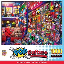 Retro Comic Bliss 1000-Piece Jigsaw Puzzle
