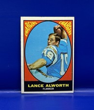 1967 Topps #123 Lance Alworth VG/EX San Diego CHARGERS HOF
