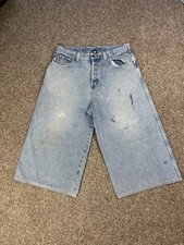 Kikwear Jeans Wide Leg Skate Super Baggy Rave Vintage Y2K Size 38