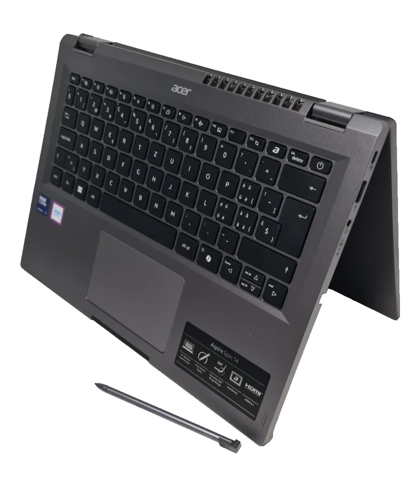 Acer Aspire Spin 14 Touch-Screen (ASP14-52MTN-51V5) Intel Ultra 7 155U 14x1,70GH - Bild 4 von 4