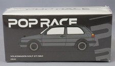 POP RACE Pop Race 1/64 Volkswagen Golf GTI MKⅡ Gray Officially Imported - Near