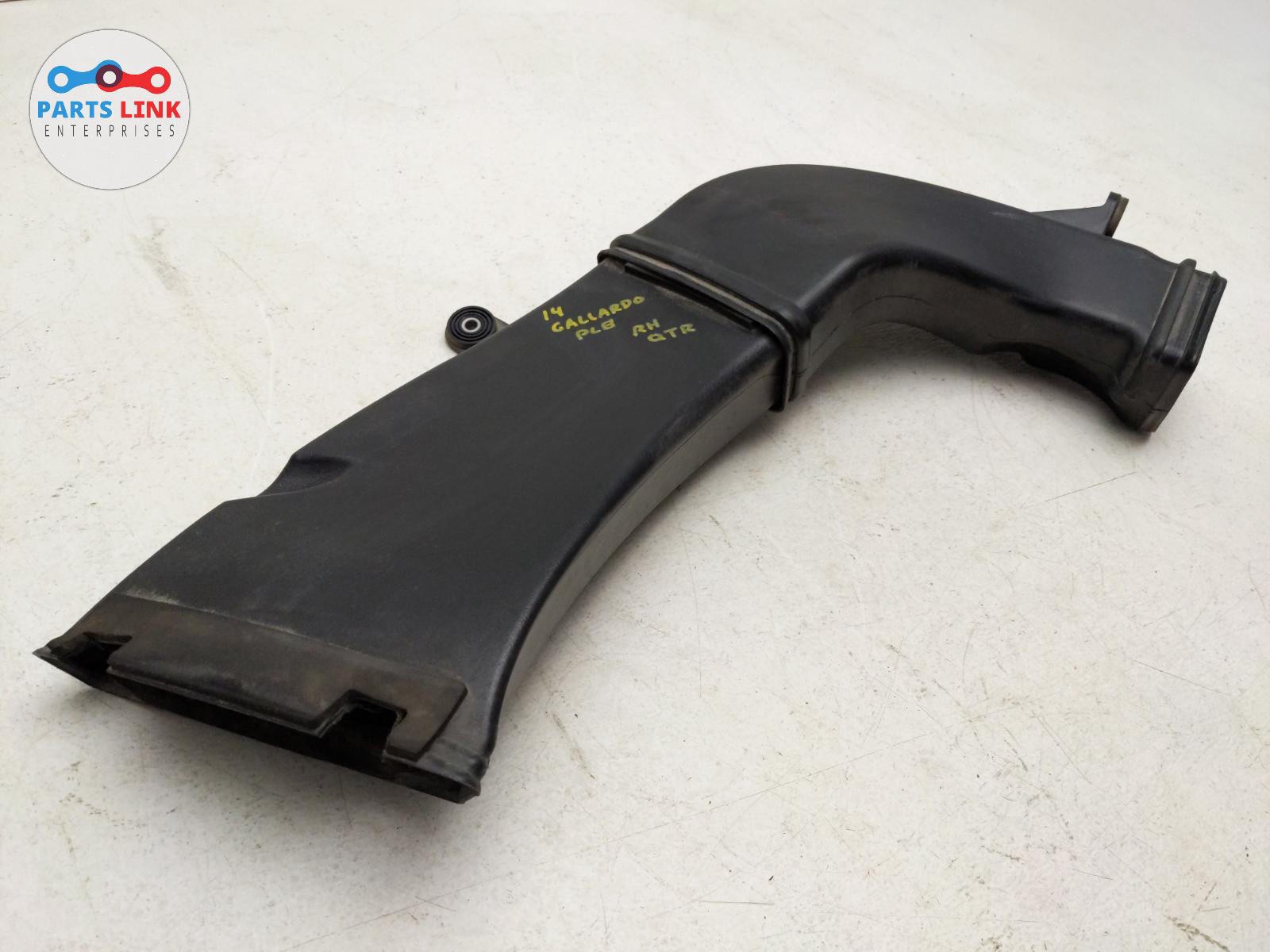 2010-14 LAMBORGHINI GALLARDO REAR RIGHT ENGINE AIR INTAKE GUIDE SCOOP DUCT LP550
