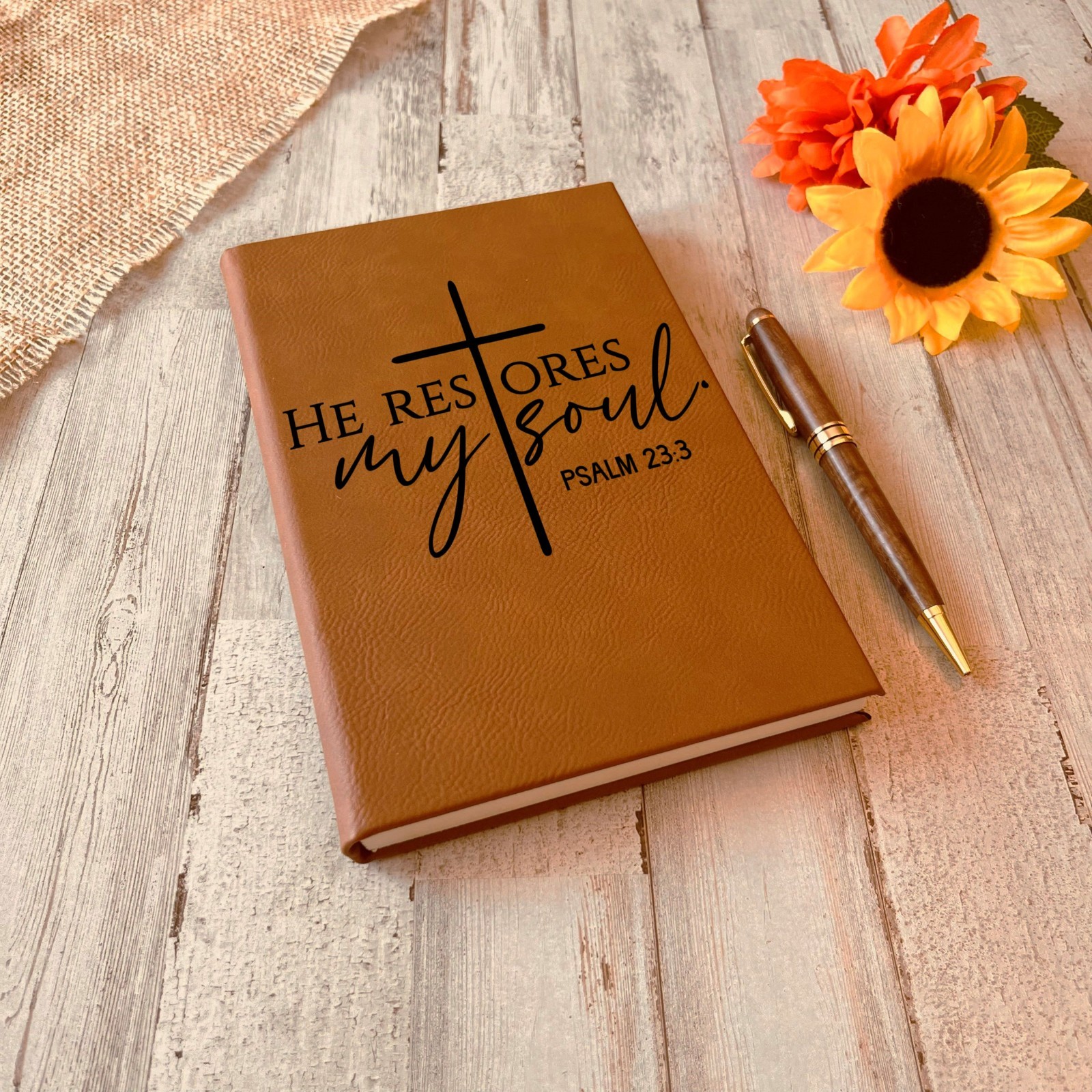 Personalized christian prayer journal for men & women: custom design cover