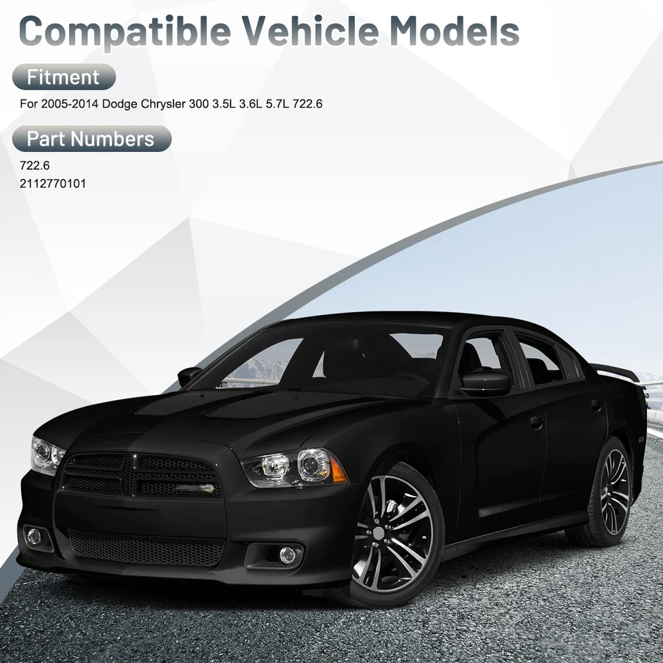 722.6 Transmission Valve Body W/Conductor Plate For 2005-2014 Chrysler 300 Dodge - Изображение 2 из 4