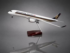 Maquette Airbus A350 Singapore Airlines À L’échelle 1:147  47cm En Résine Et Led