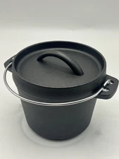 Daiso Iron Dutch Oven for Camping Hiking Picnic Outdoor from Japan
