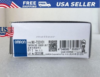 One Omron NX-TS3101 Communication Coupler NX-TS3101 New In Box Fast Shipping