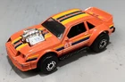 Matchbox Vintage Mustang GT No 74 Orange 1983