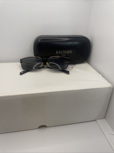 Balmain Sunglasses PARIS Vintage Genuine High Quality Made In France - Picture 3 of 22