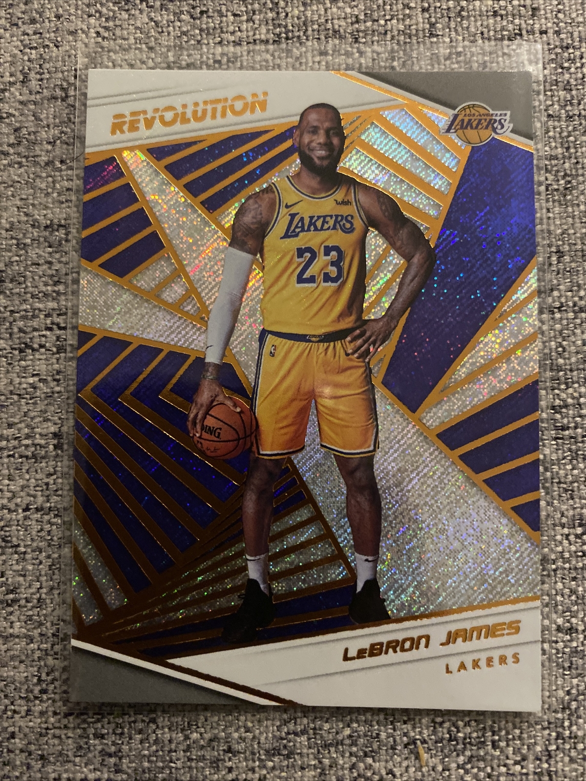 2018-19 Lebron James Revolution 1st Los Angeles Lakers Card #40
