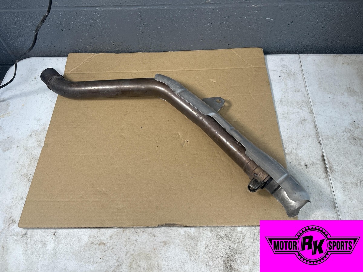じゅん 07-08 KAWASAKI NINJA ZX6R EXHAUST PIPE MUFFLER SLIP ON CAN