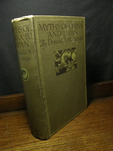 Myths of China & Japan - Mackenzie LEGEND DRAGON OCCULT LORE  SYMBOLISM SAMURAI