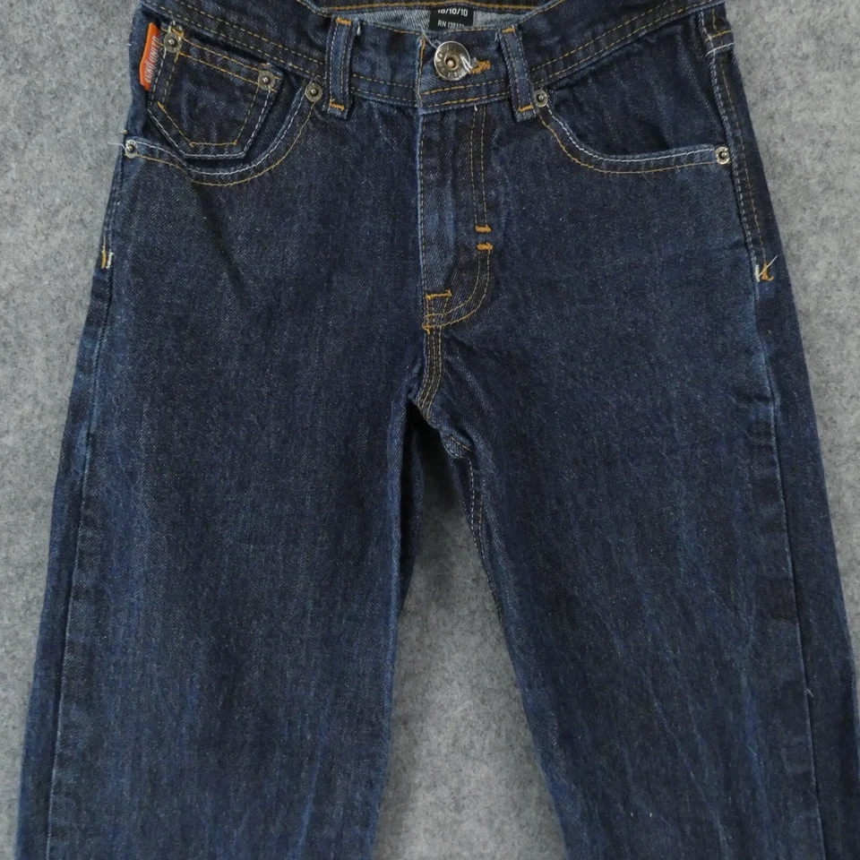 Jeans Ecko Unltd Youth Boys 10 azul reto lavagem média 24x24 hip hop - Imagem 3 de 4