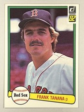 Frank Tanana #326 1982 Donruss Boston Red Sox