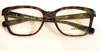 ALAIN MIKLI Brille AO3035 B0D8 Mehrfarbig Eyewear GESTELL Optik 53-17-140