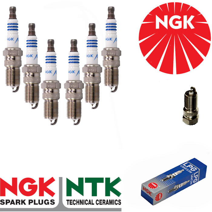 NGK Iridium LPG Spark Plugs - fits Ford Mondeo 2.5L 94-96 x4