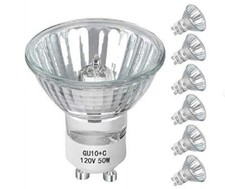 5/10PCS 35/50W GU10 Halogen Reflector Globes Bulbs Lamps Dimmable 120/220V