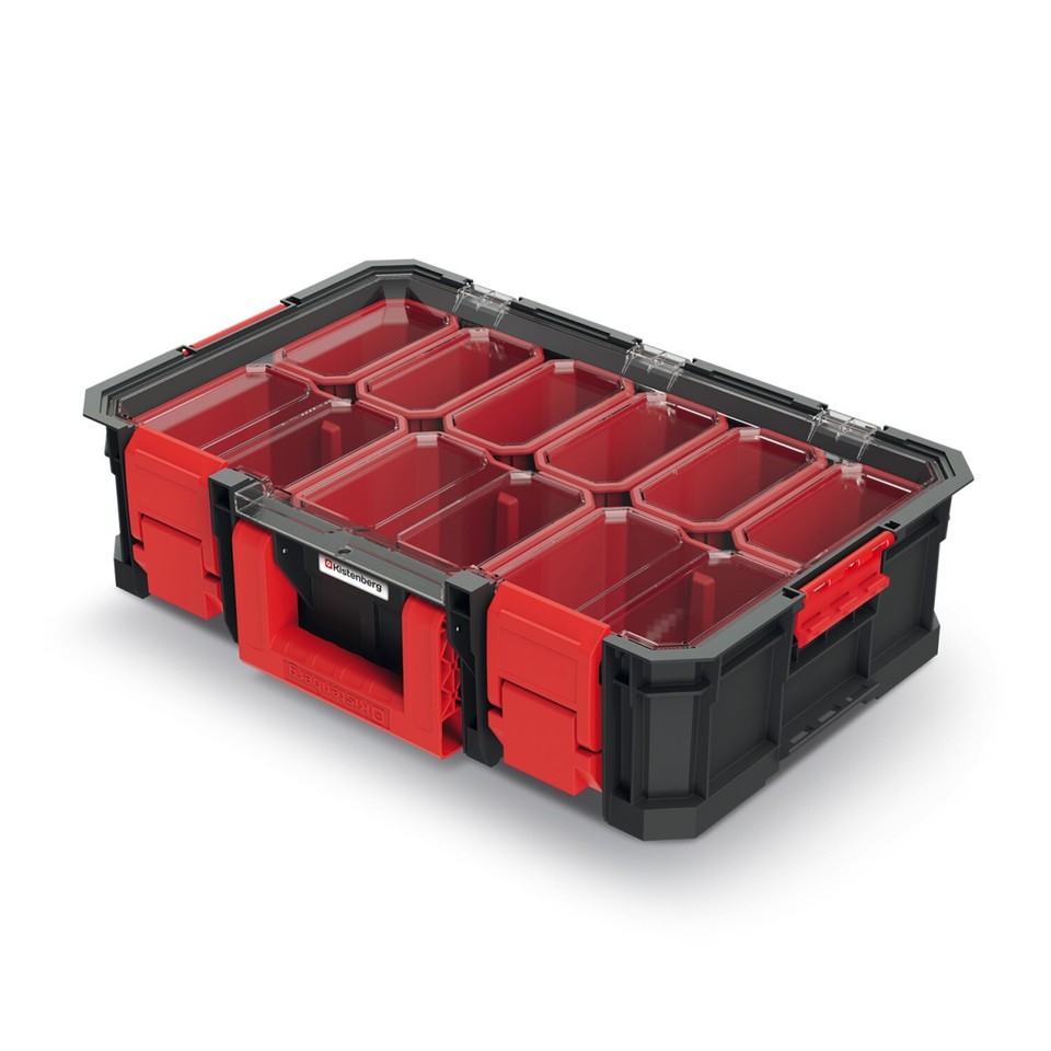 Workshop Tool Storage Box Modular Stackable Mobile Compartment DIY ...