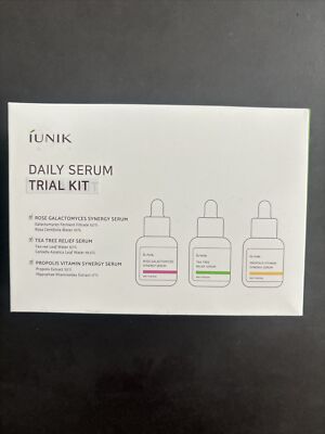 IUNIK Daily Serum Trial Kit (3 Teile Set a 15 ml)