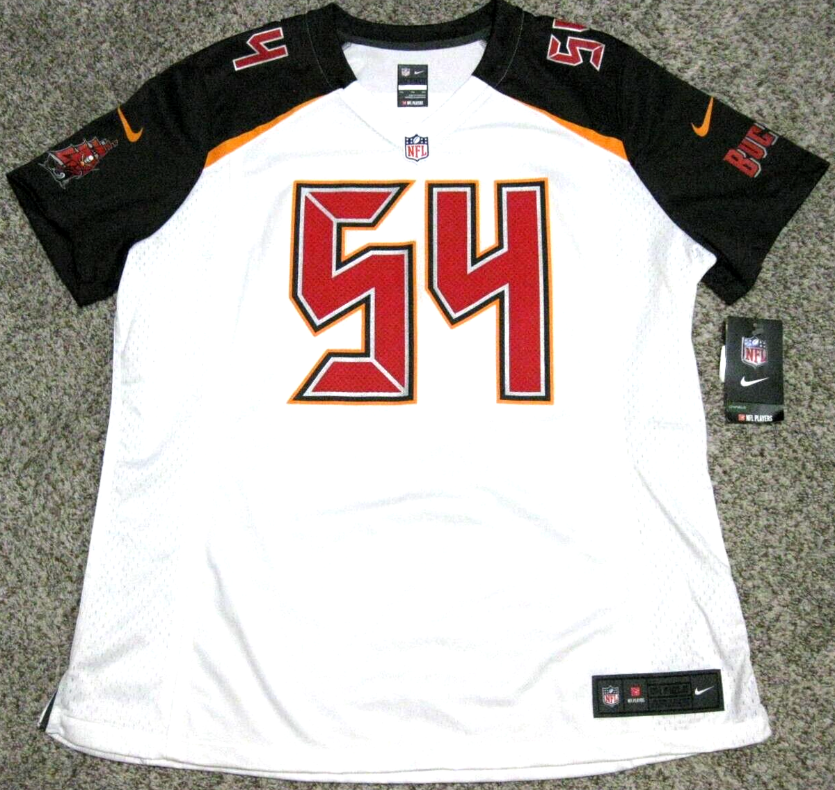 Lavonte David Tampa Bay Buccaneers Women's 2018 White Nike Game