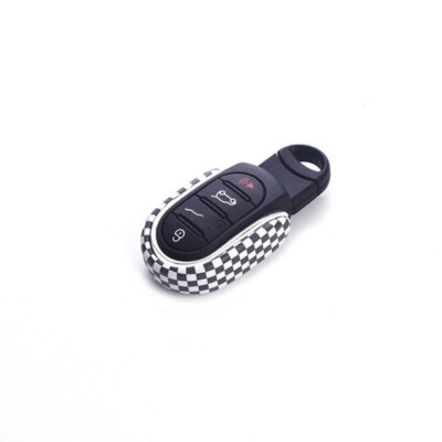 Create Idea Cover Per Chiave Mini Cooper | F54 F55 F56 F57 F60 | Finitura Nera Galvanica In TPU | Morbida E Antigraffio