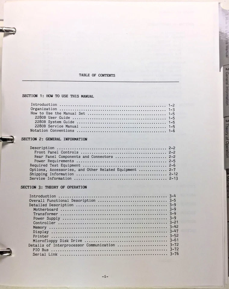 Fluke 2280 Series Data Logger Service Manual w/Schematics P/N 753111 - Image 4 of 4