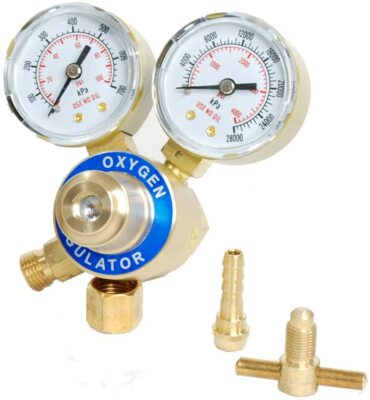 Oxygen Acetylene CGA 541-510 Gas Welding Regulator – Fits Victor Type Torches (New Open Box)