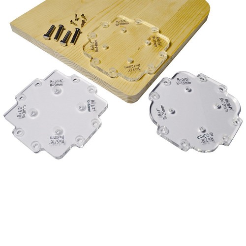 Router corner radius jig kit table work 