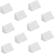 20x Eckverbinder Möbelverbinder weiß Schrankverbinder zum Schrauben Verbindung