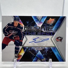 Stanislav Svozil 2023-24 SPx X Marks the Spot Rookie Auto Columbus Blue Jackets