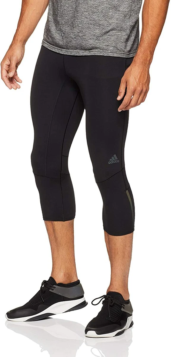 Adidas Men's Supernova Three-Quarter Length Running Tights Gym